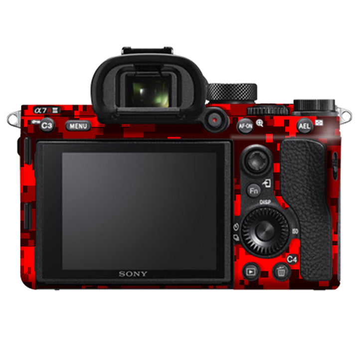 Digi Red Camo - Sony Camera Skins