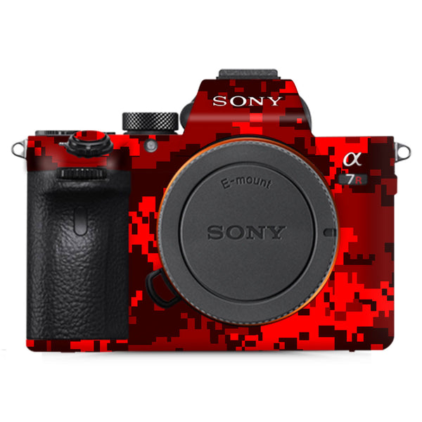 Digi Red Camo - Sony Camera Skins