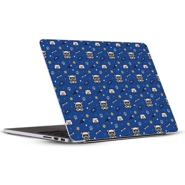Dog And Cat Pattern By The Doodleist - Laptop Skins