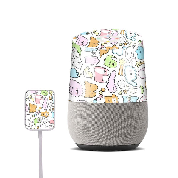 doodle 04 skin for google home by sleeky india
