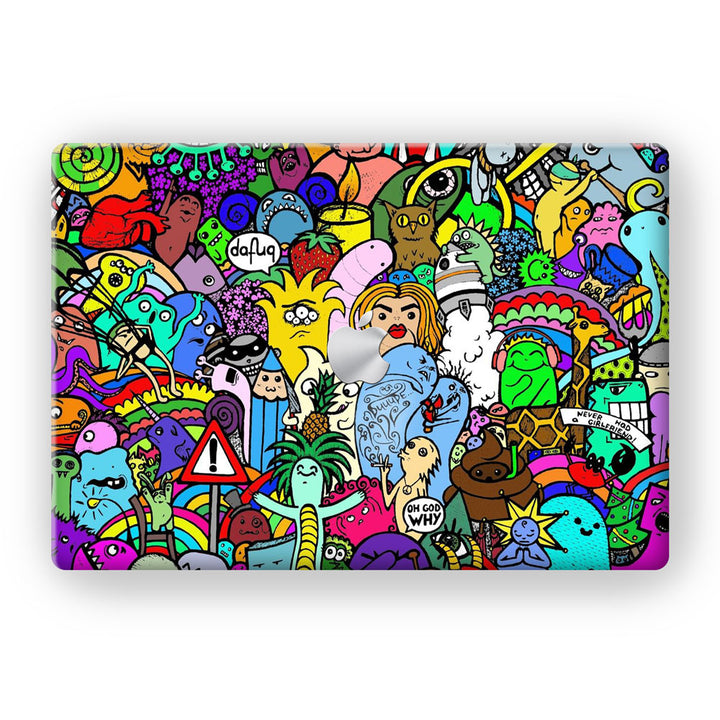 Doodle - Funny - MacBook Skins