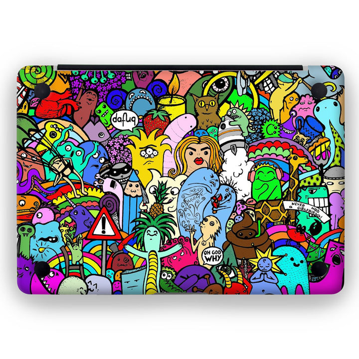 Doodle - Funny - MacBook Skins