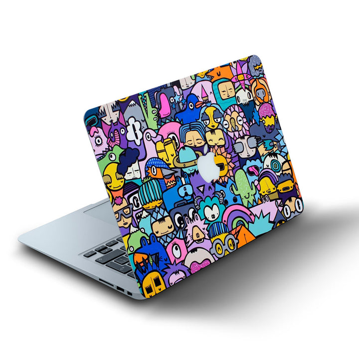 Doodle Wonderful Day - MacBook Skins