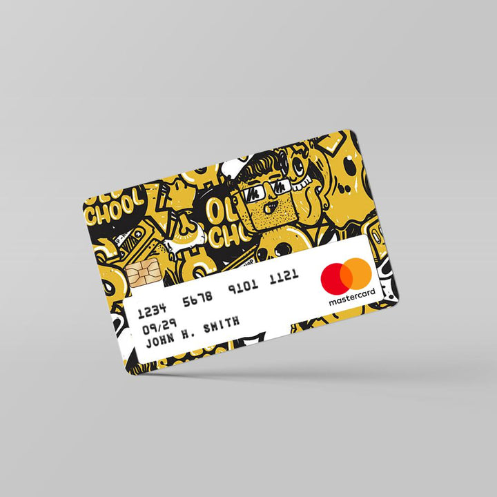 gold-doodle-card By Sleeky India. Debit Card skins, Credit Card skins, Card skins in India, Atm card skins, Bank Card skins, Skins for debit card, Skins for debit Card, Personalized card skins, Customised credit card, Customised dedit card, Custom card skins