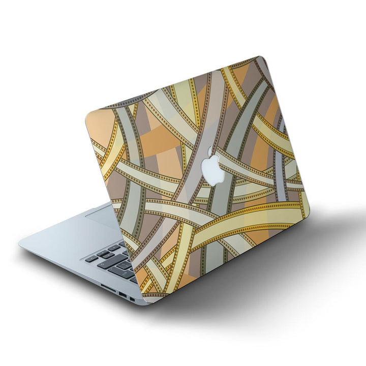 Dotted Line Pattern - MacBook Skins