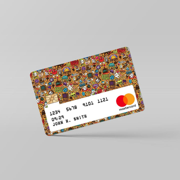 dope-StickerArt-2-card By Sleeky India. Debit Card skins, Credit Card skins, Card skins in India, Atm card skins, Bank Card skins, Skins for debit card, Skins for debit Card, Personalized card skins, Customised credit card, Customised dedit card, Custom card skins