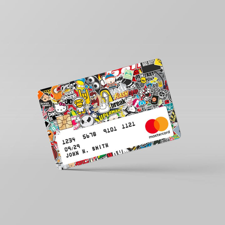 dope-StickerArt-8-card By Sleeky India. Debit Card skins, Credit Card skins, Card skins in India, Atm card skins, Bank Card skins, Skins for debit card, Skins for debit Card, Personalized card skins, Customised credit card, Customised dedit card, Custom card skins