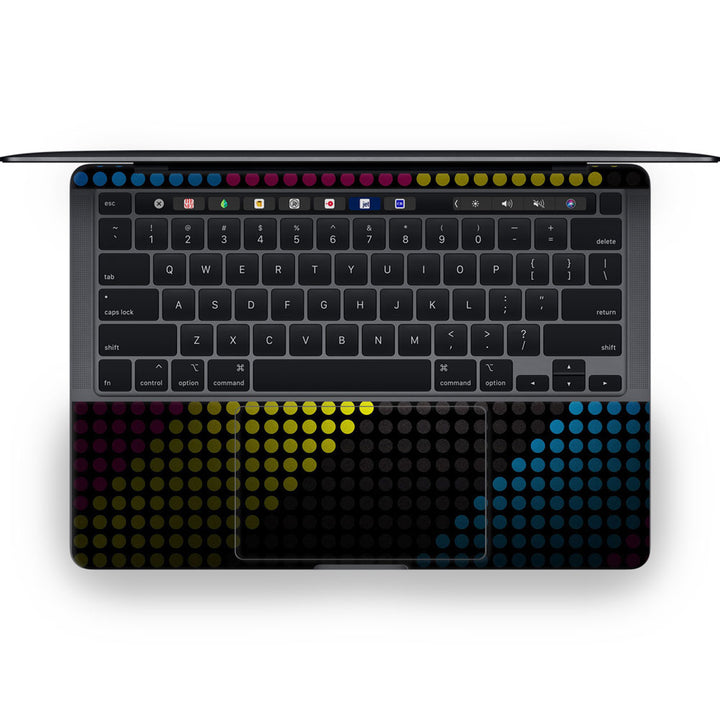 Dots Tricolor - MacBook Skins