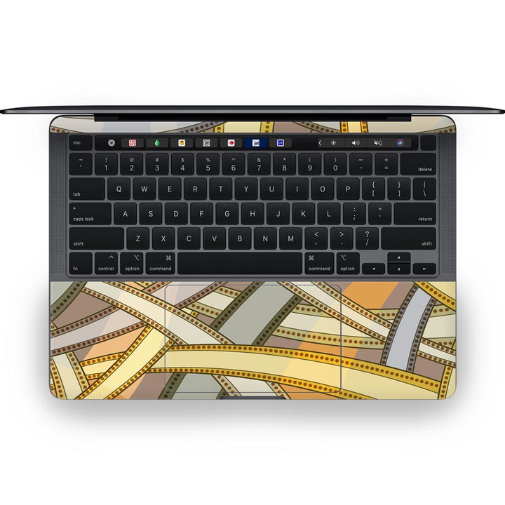 Dotted Line Pattern - MacBook Skins