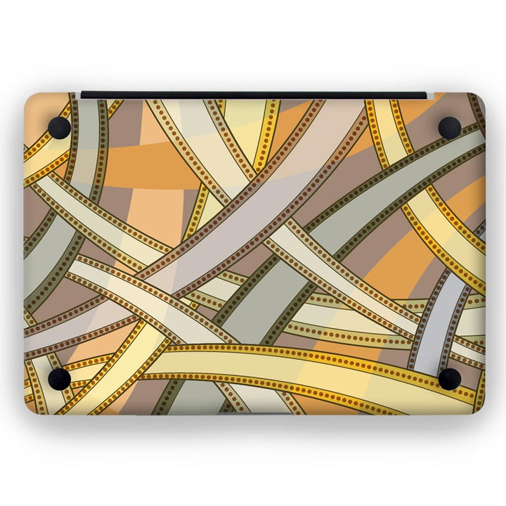 Dotted Line Pattern - MacBook Skins