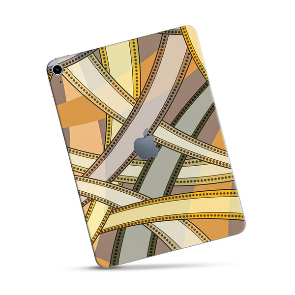 Dotted Line Pattern - Apple Ipad Skin