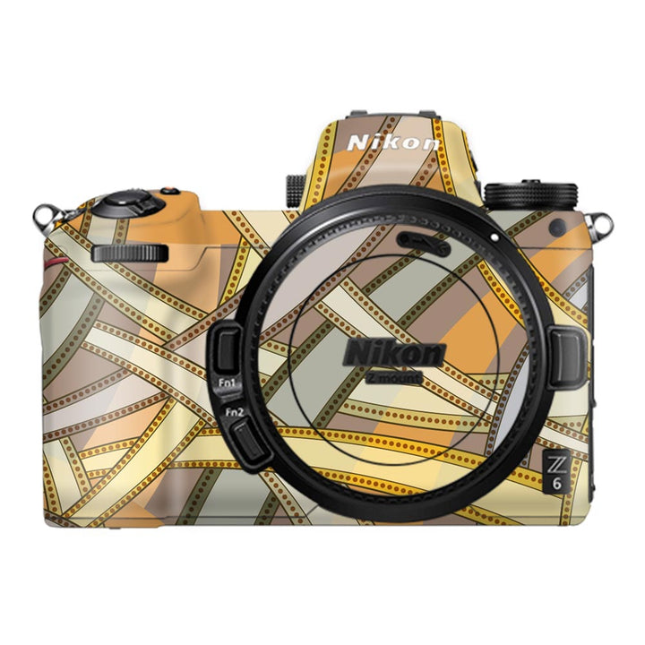 Dotted Line Pattern - Nikon Camera Skins