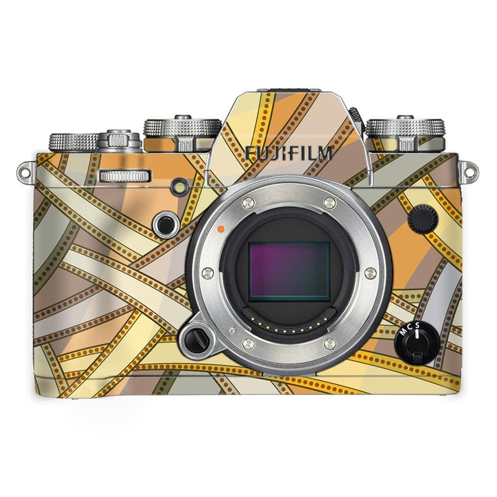 Dotted Line Pattern - FujiFilm Camera Skin