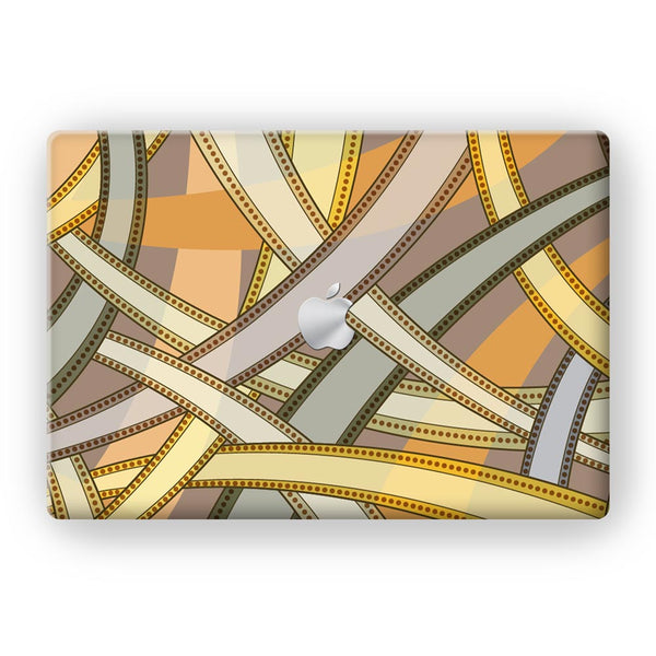 Dotted Line Pattern - MacBook Skins