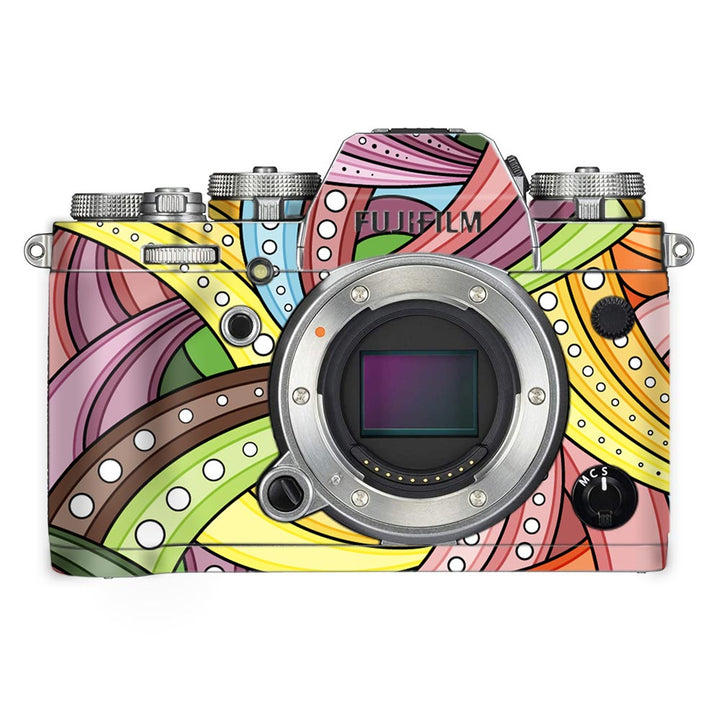 Dotted Mandala Pattern - FujiFilm Camera Skin