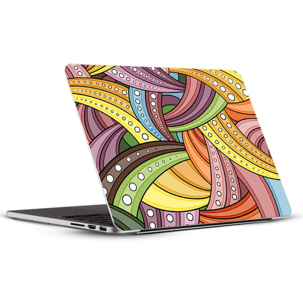 Dotted Mandala Pattern - Laptop Skins