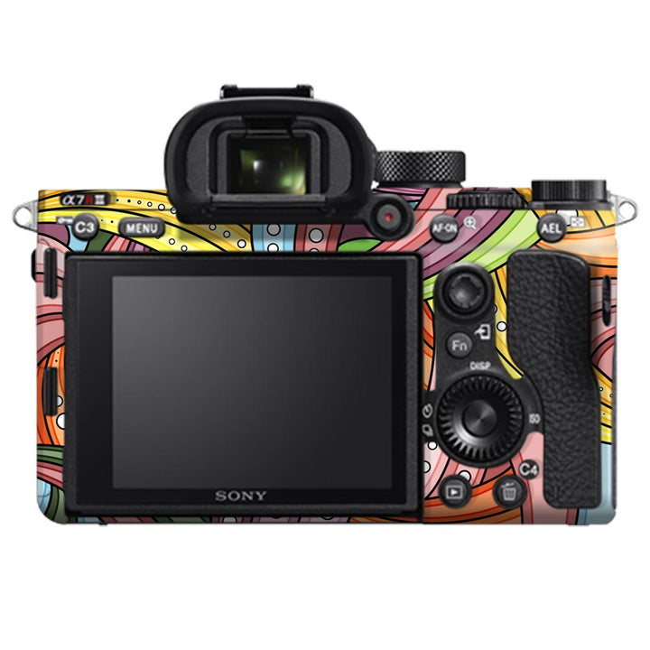 Dotted Mandala Pattern - Sony Camera Skins