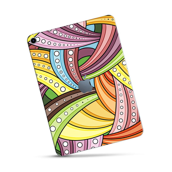 Dotted Mandala Pattern - Apple Ipad Skin