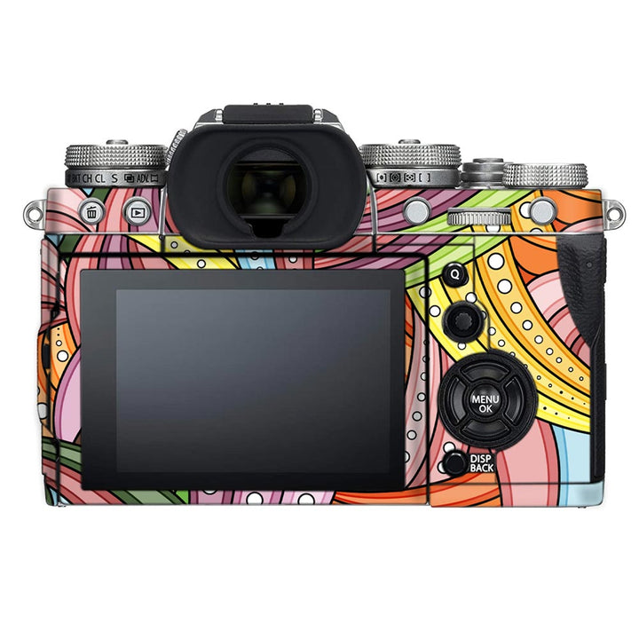 Dotted Mandala Pattern - FujiFilm Camera Skin