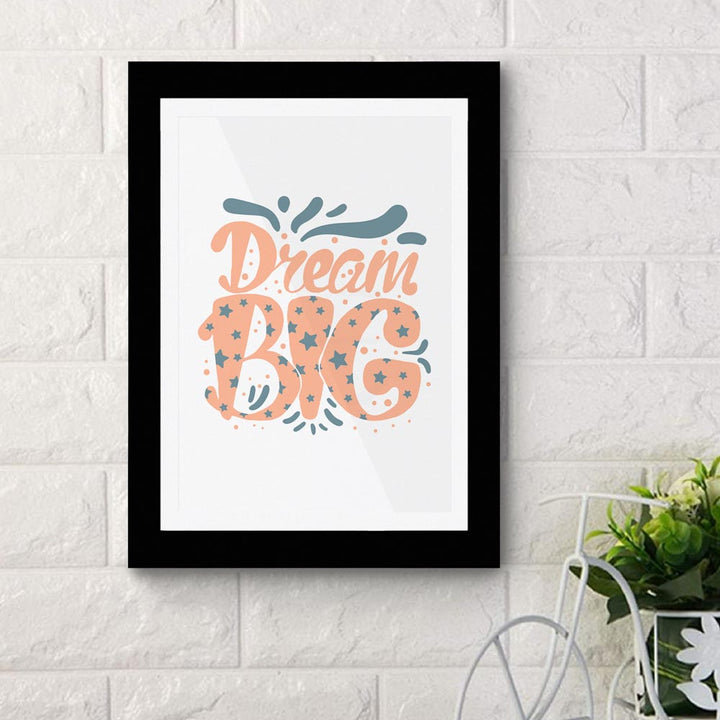 Dream Big 02 - Framed Poster