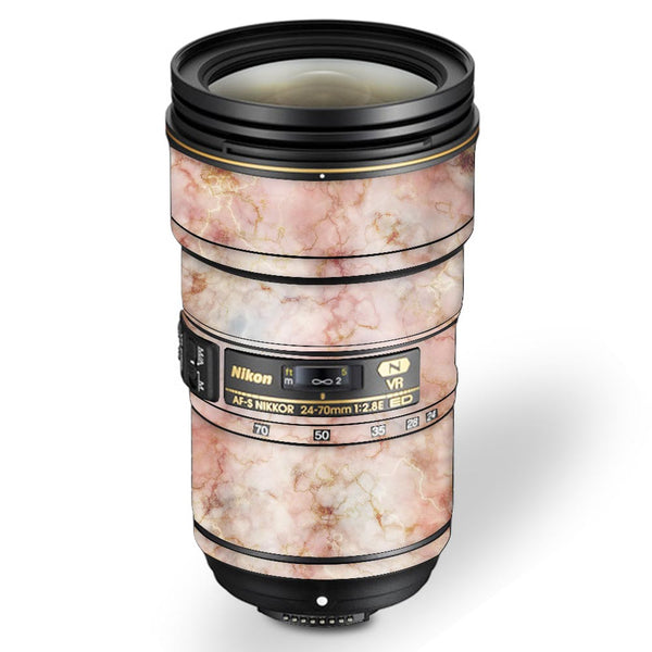 Dusty Pink Marble - Nikon Lens Skin