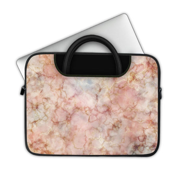 Dusty Pink Marble - Pockets Laptop Sleeve