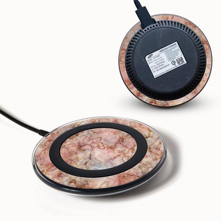 Dusty Pink Marble - Samsung Wireless Charger 2015 Skins