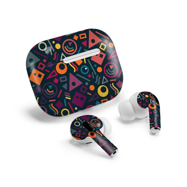 eccentric Airpods Pro 2 skin by sleeky india