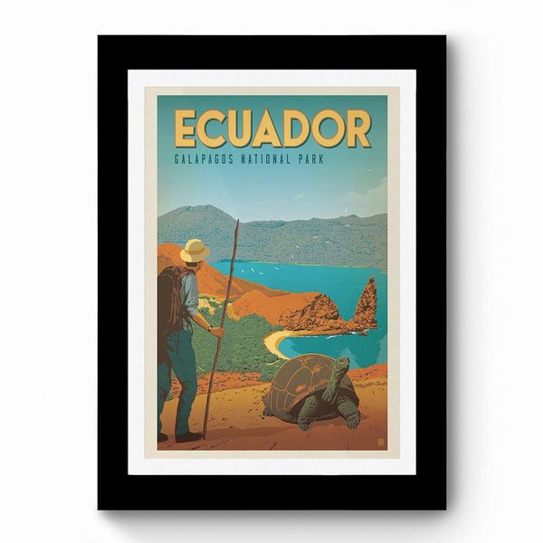 Ecuador - Framed Poster