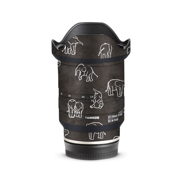 Elephant Doodle - Tamron Lens Skin