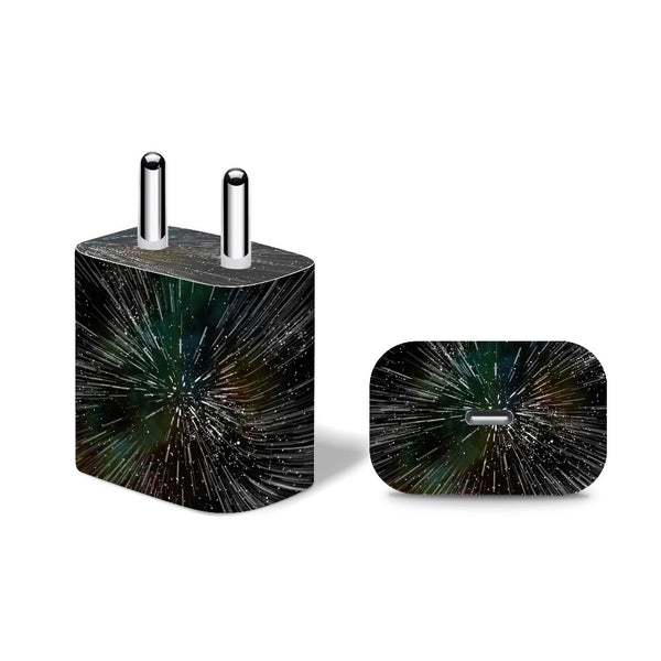 Explosion Art Print - Apple 20W Charger Skin