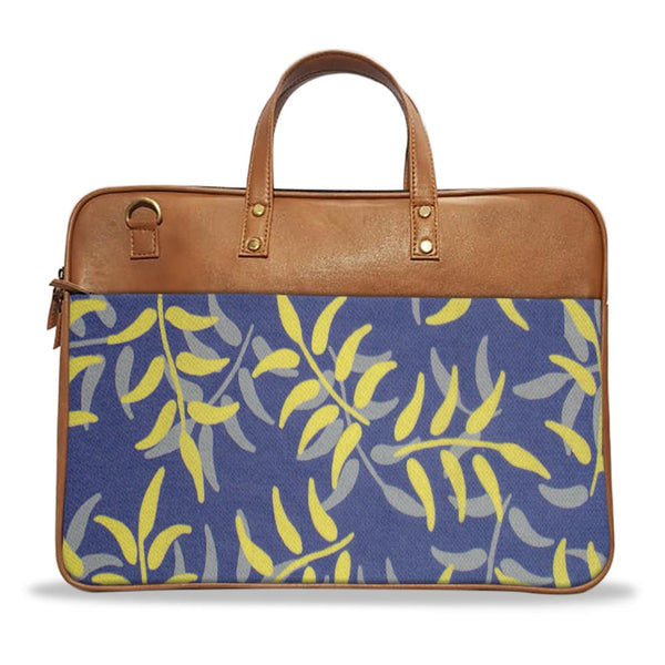 Fabric Flora - Premium Laptop Bag