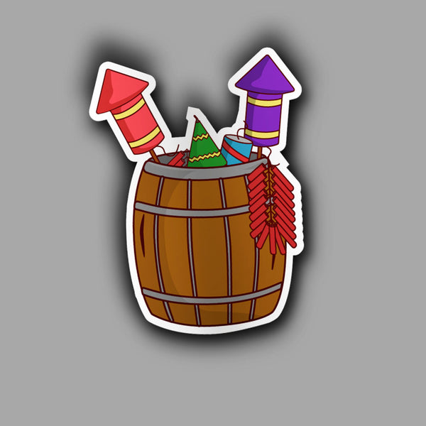 Fire Crackers - Sticker