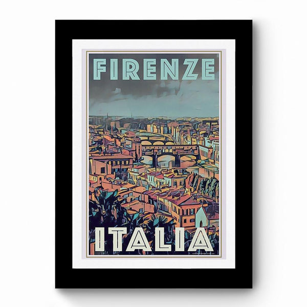Firenze Italia - Framed Poster