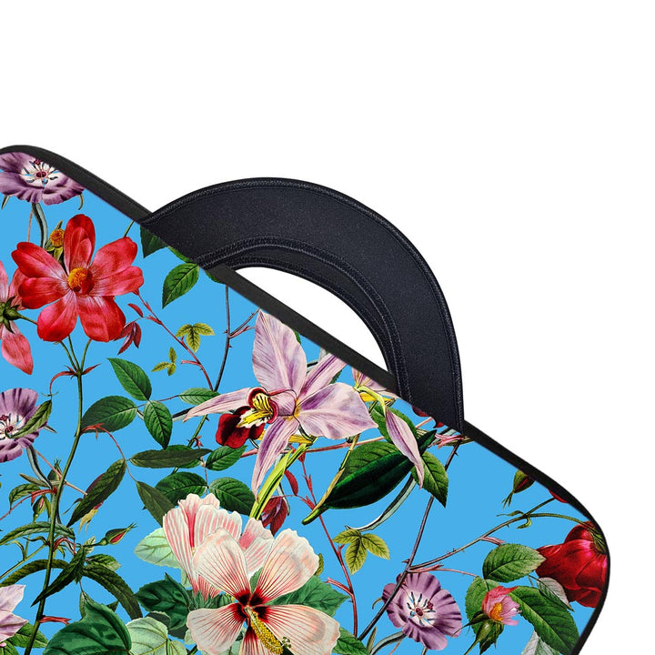 Floral Blue - Laptop Sleeve