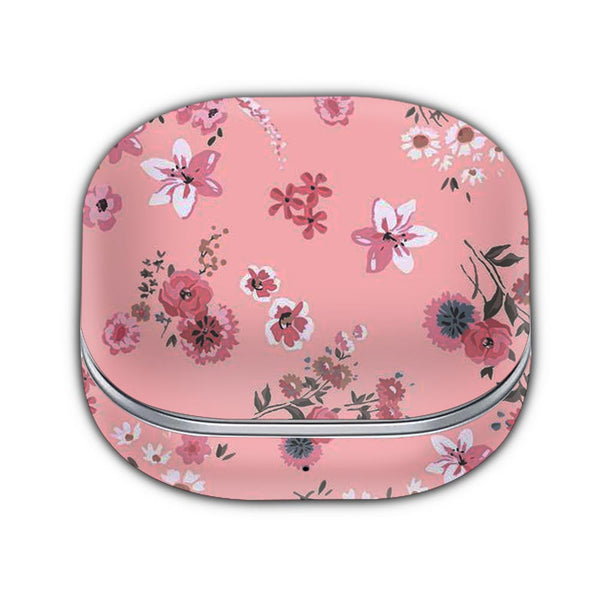 Floral Pink  - Samsung Galaxy Buds2 Skin