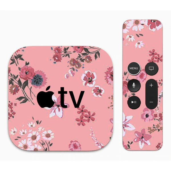 Floral Pink - Apple TV Skin