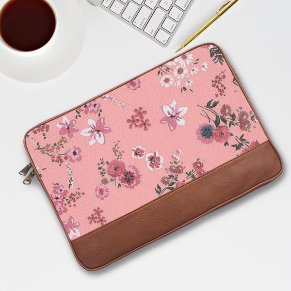 Floral Pink - Laptop Sleeves