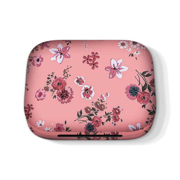 floral pink  skins for Oneplus Buds pro2 by sleeky india 