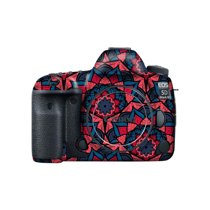 Red Floral Seamless Pattern - Other Camera Skins