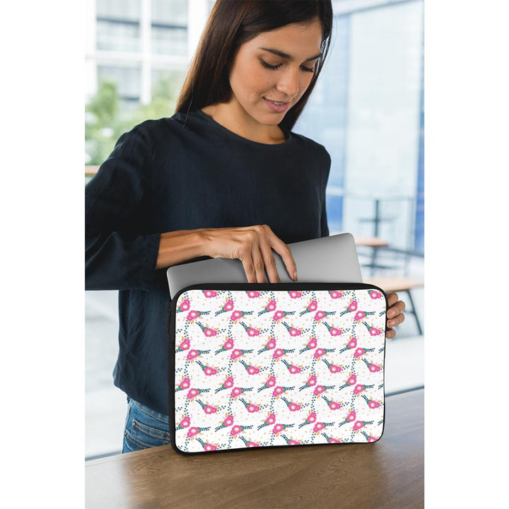Floral Stitch Pattern - Laptop Sleeve