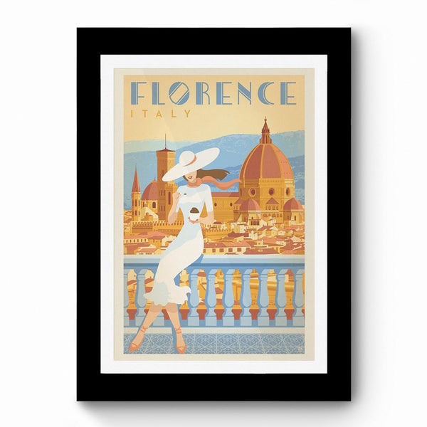 Florence Italy - Framed Poster