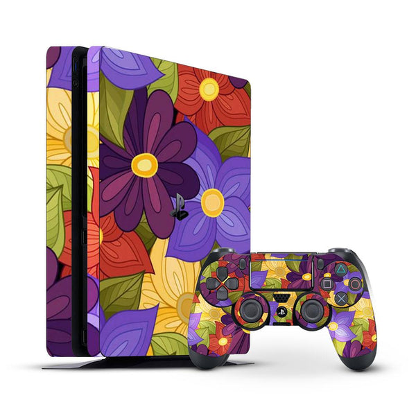 Flower garden - Sony PS4 Pro Skin