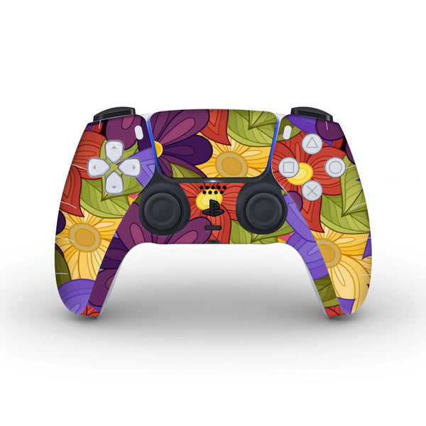 Flower Garden - Skins for PS5 controller by Sleeky India