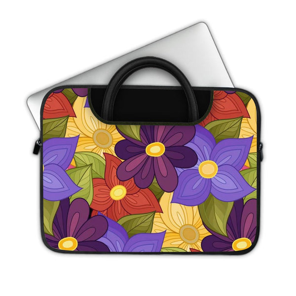  Flower Garden - Pockets Laptop Sleeve