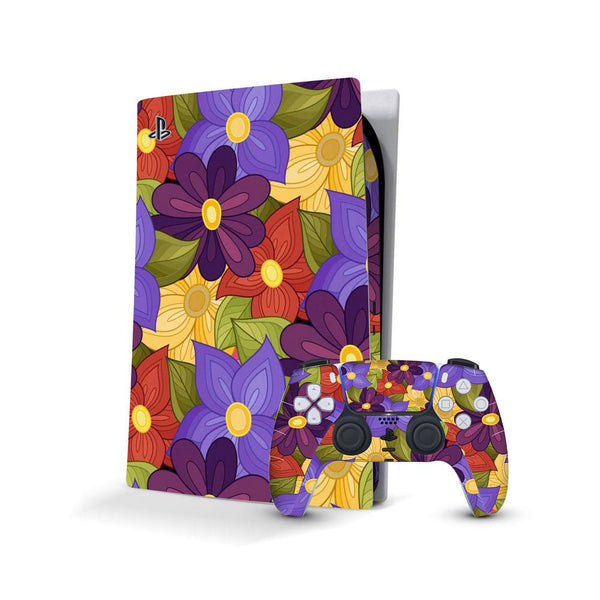 Flower garden - Sony PlayStation 5 Console Skins