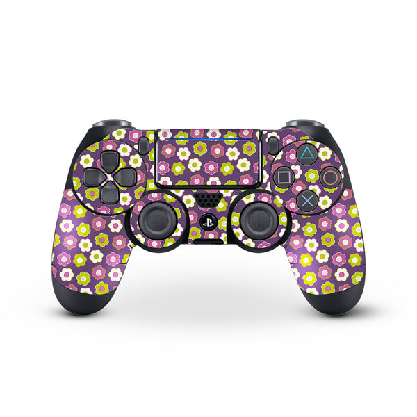 Flower Iris - skin for PS4 controller by Sleeky India