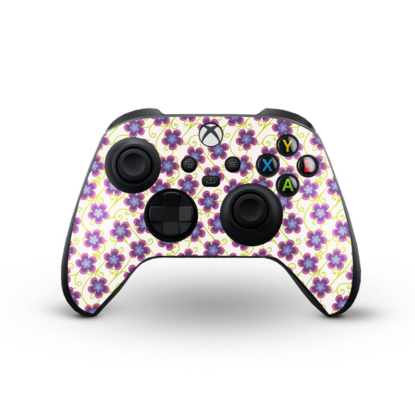 Flower Lavender - Skins for X-Box Series Controller by Sleeky India