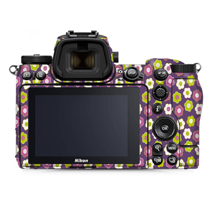 Flower Iris - Nikon Camera Skins By Sleeky India