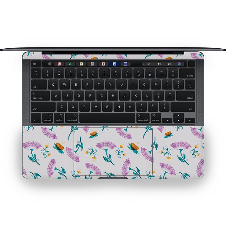 Flower Story By Prachi Trying - MacBook Skins